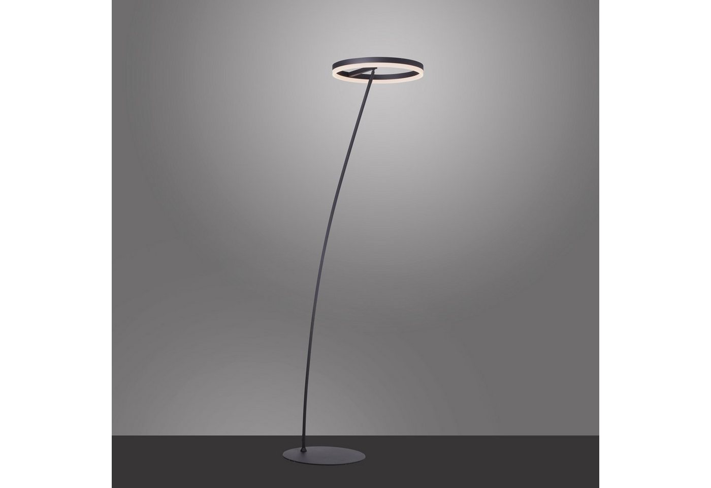 Paul Neuhaus LED Stehlampe TITUS, Dimmfunktion, LED fest integriert, Warmweiß, dimmbar über Schnurdimmer von Paul Neuhaus
