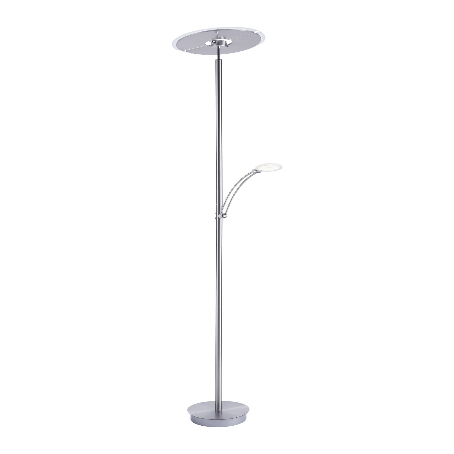 Paul Neuhaus LED-Stehleuchte ARTUR 2-flammig in Farbe stahl Paul Neuhaus LED-Stehleuchte ARTUR 2-flammig in Farbe stahl von Paul Neuhaus