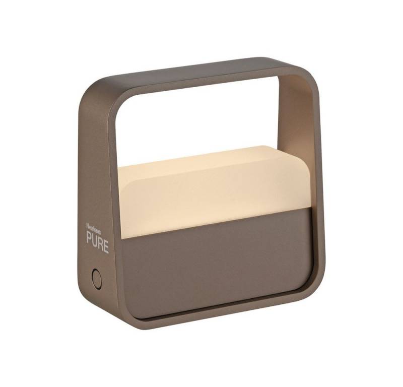 Paul Neuhaus LED Tischleuchte LED Tischlampe PURE Go, Touchdimmer, Memoryfunktion, 1xLED-Board/3W/2700K, Akkubetrieben USB flexibel platzierbar Touchdimmer von Paul Neuhaus