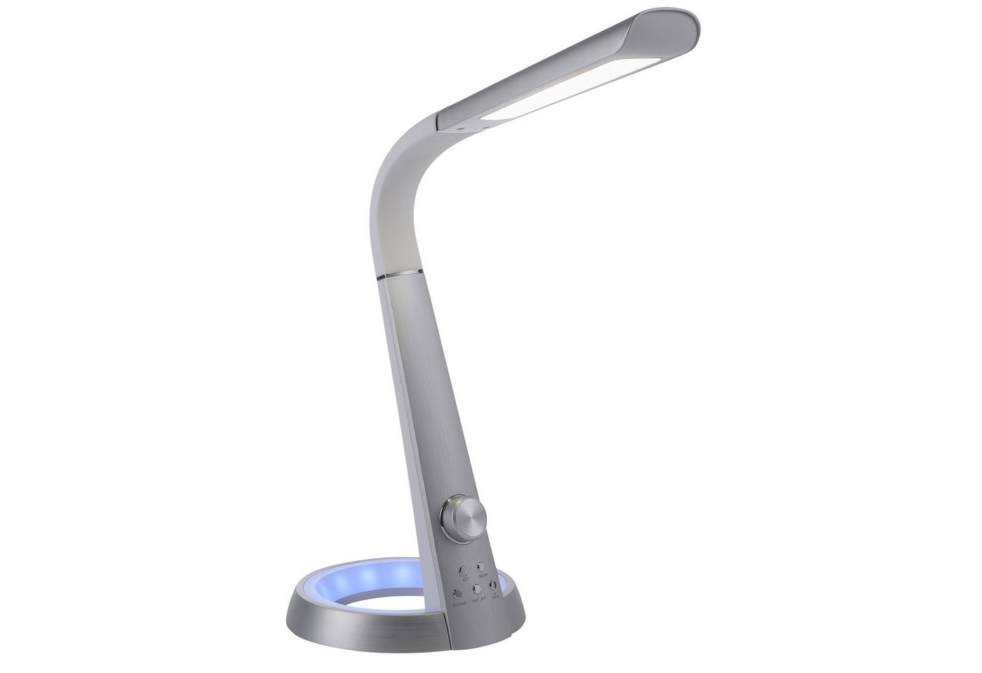 Paul Neuhaus LED Tischleuchte PAUL NEUHAUS LED-Tischleuchte aluminiumfarbig, 7,3 W, 780 lm, CCT, RGB von Paul Neuhaus