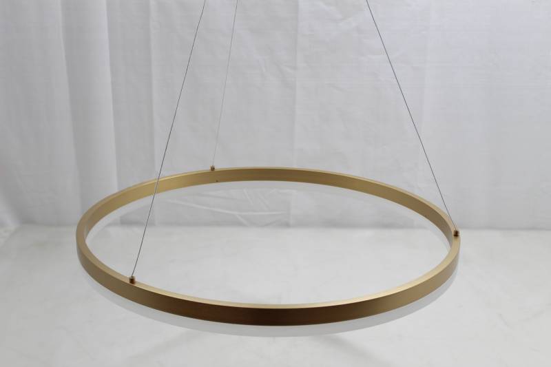 Paul Neuhaus Led Hängeleuchte Titus Rund ø 60cm Messing Matt Hängelampe Lampe388 B-Ware von Paul Neuhaus