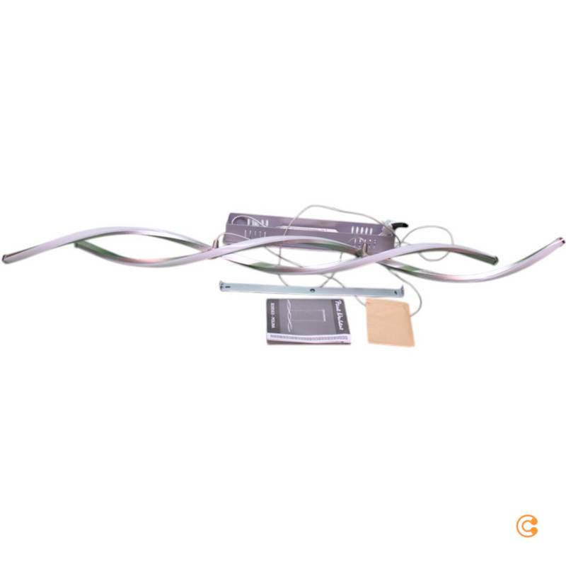Paul Neuhaus POLINA 9142-55  LED-Pendelleuchte 20W Warm-Weiß Edelstahl gebürstet von Paul Neuhaus