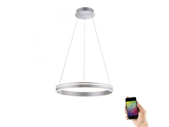 Paul Neuhaus Pendelleuchte Q-Vito 1-flammig, Smart-Home, Fernbedienung - Stahl - 59, Clean, Modern, Esszimmer, Wohn-/Esszimmer, Wohnzimmer Paul Neuhaus Pendelleuchte Q-Vito 1-flammig, Smart-Home, Fernbedienung - Stahl - 59, Clean, Modern, Esszimmer, Wohn-/Esszimmer, Wohnzimmer von Paul-Neuhaus