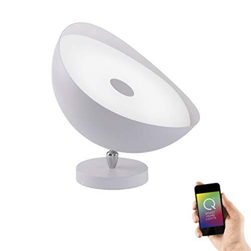 Paul Neuhaus Q-ALEXIS Tisch- und Deckenleuchte Smart Home für Alexa, RGB- und CCT Lichtfarbwechsel, FB (35cm)… von Paul Neuhaus