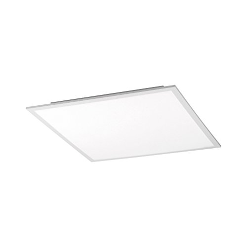 Paul Neuhaus Q-Flag, LED Panel, 45x45, Smart-Home | dimmbare Decken-Lampe mit steuerbarer Farbtemperatur, warmweiss - kaltweiss | Decken-Leuchte Alexa & Google Home kompatibel von Paul Neuhaus