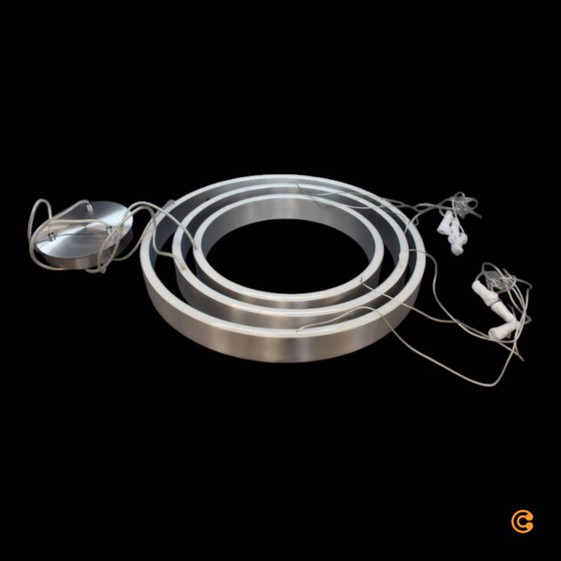 B-Ware Paul Neuhaus Sculli Led Hängeleuchte Deckenleuchte Deckenlampe Leuchte Silber B-Ware Paul Neuhaus Sculli Led Hängeleuchte Deckenleuchte Deckenlampe Leuchte Silber von Paul Neuhaus