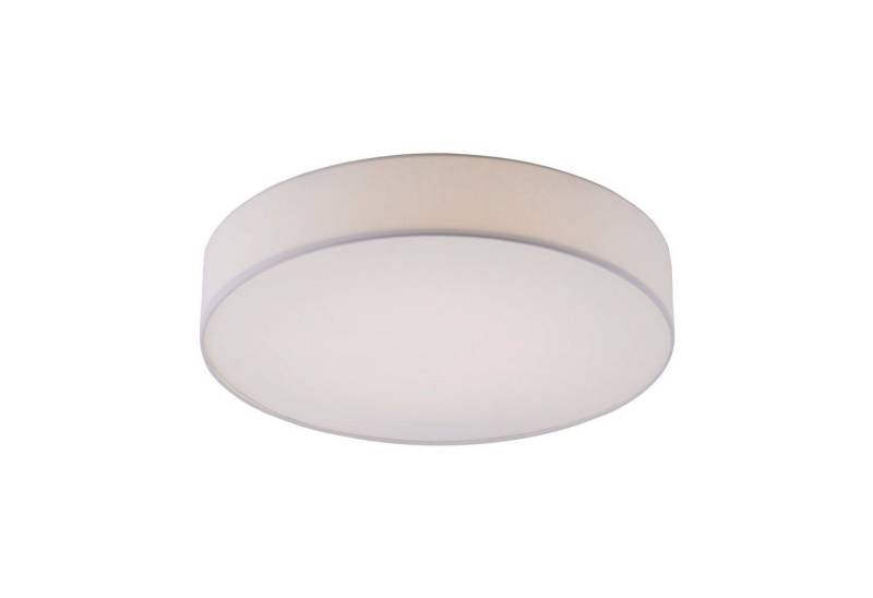Paul Neuhaus Smarte LED-Leuchte LED Deckenlampe Q - KIARA Smart Home, Smart Home, CCT-Farbtemperaturwechsel, Dimmfunktion, Memoryfunktion, mit Leuchtmittel, Stoffschirm Textilschirm grau D=58cm, Alexa App von Paul Neuhaus