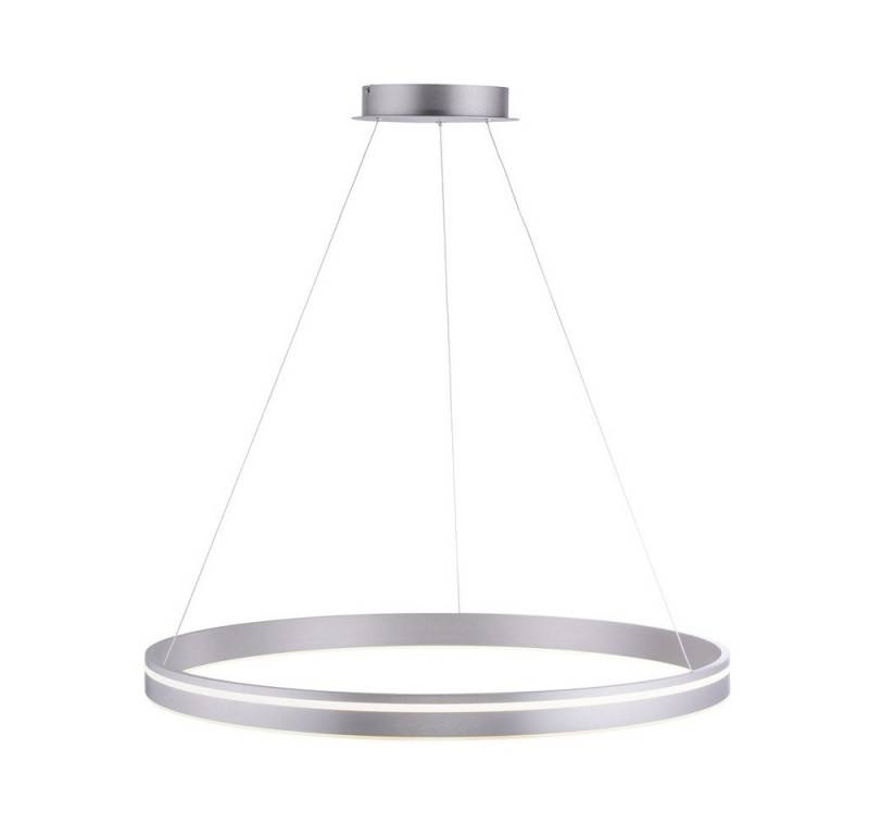 Paul Neuhaus Smarte LED-Leuchte LED Pendellampe CCT Q-Vito, Smart Home, RGB+W-Farbregelung, Dimmfunktion, Memoryfunktion, mit Leuchtmittel, CCT warmweiß - kaltweiß, Pendelleuchte Ring, dimmbar, Fernbedienung, Alexa von Paul Neuhaus
