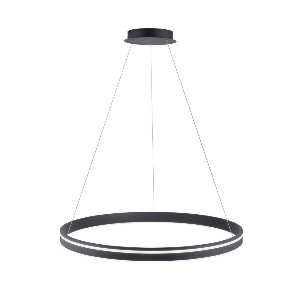 Paul Neuhaus Smarte LED-Leuchte LED Pendellampe CCT Q-Vito, Smart Home, RGB+W-Farbregelung, Dimmfunktion, Memoryfunktion, mit Leuchtmittel, Pendelleuchte Ring, dimmbar, Fernbedienung, Alexa von Paul Neuhaus