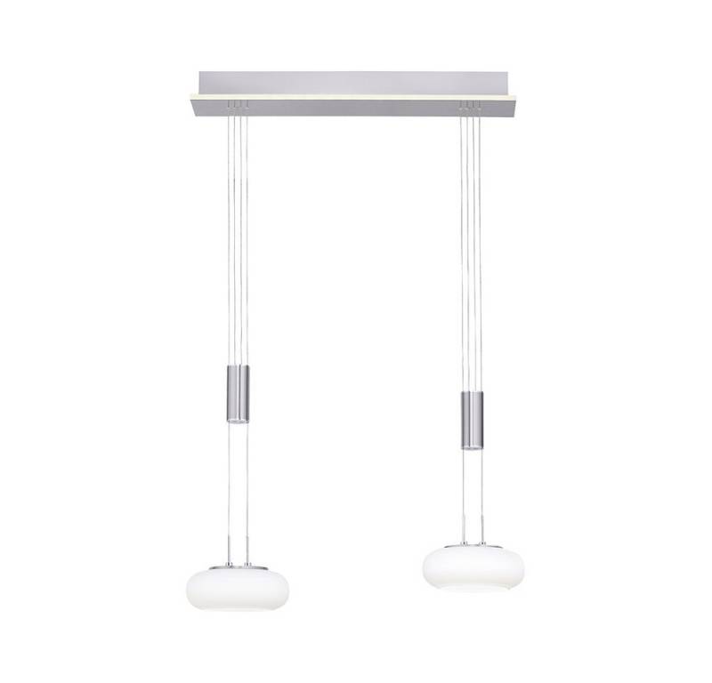 Paul Neuhaus Smarte LED-Leuchte LED Pendellampe Q ETIENNE Smart Home, Smart Home, CCT-Farbtemperaturregelung, RGB-Farbwechsel, Dimmfunktion, Memoryfunktion, mit Leuchtmittel, Warmweiß bis Tageslichtweiß, dimmbar Fernbedienung höhenverstellbar CCT Pendel von Paul Neuhaus