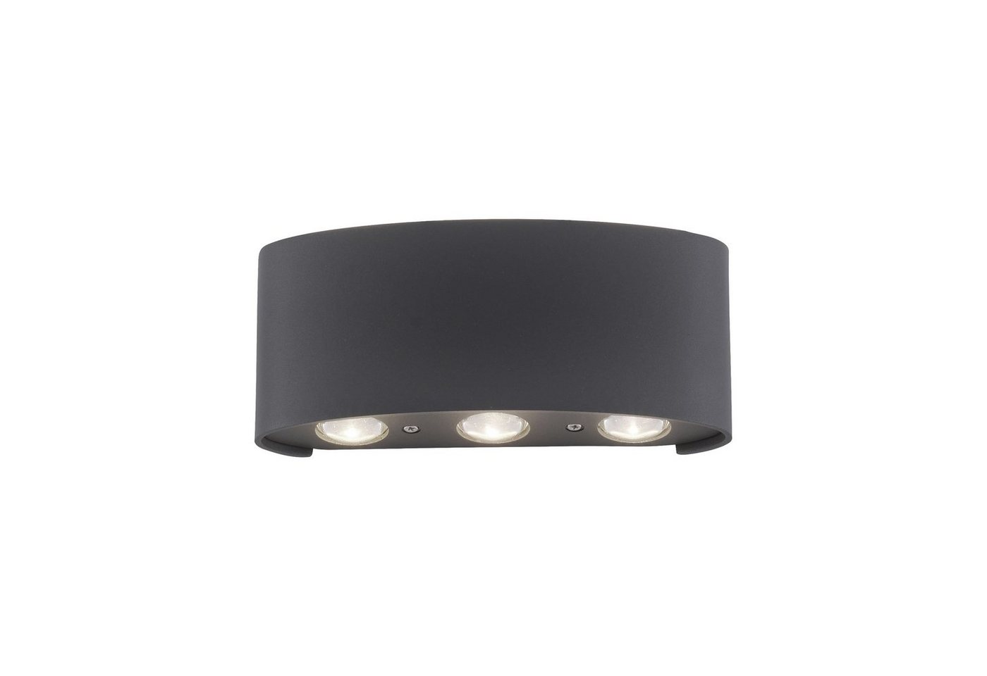 Paul Neuhaus Wandleuchte Paul Neuhaus Wandleuchte CARLO LBH 17x4x8 cm grau Wandlampe, Warmweiß Paul Neuhaus Wandleuchte Paul Neuhaus Wandleuchte CARLO LBH 17x4x8 cm grau Wandlampe, Warmweiß von Paul Neuhaus