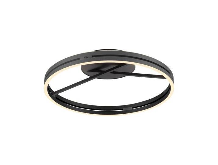 Runde Deckenleuchte Pure Loop grau Paul Neuhaus - 6552-15 von Paul-Neuhaus