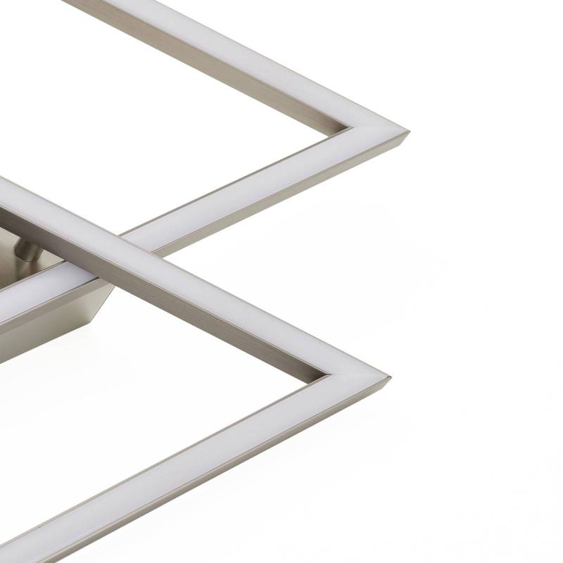 Paul Neuhaus LED-Deckenlampe Inigo, 54 cm, 2-flg., dimmbar von PAUL NEUHAUS