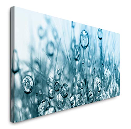 Paul Sinus Art GmbH Wasserblasen 120x 50cm Panorama Leinwand Bild XXL Format Wandbilder Wohnzimmer Wohnung Deko Kunstdrucke von Paul Sinus Art GmbH