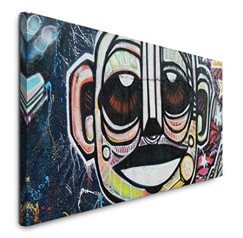 Street Art 120x 50cm Panorama Leinwand Bild XXL Format Wandbilder Wohnzimmer Wohnung Deko Kunstdrucke von Paul Sinus Art GmbH