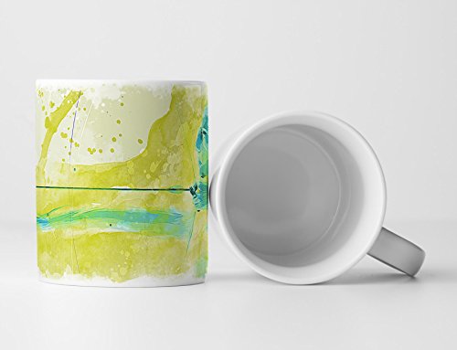 Bogenschiessen Tasse als Geschenk, Design Sinus Art von Paul Sinus Art