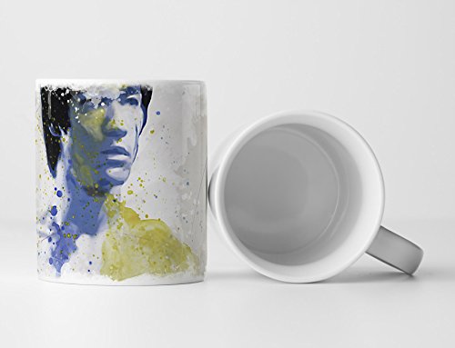 Bruce Lee II Tasse als Geschenk, Design Sinus Art von Paul Sinus Art