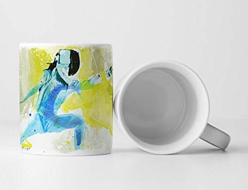 Fechten I Tasse als Geschenk, Design Sinus Art von Paul Sinus Art