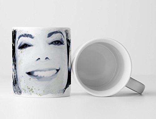 Michael Jackson III Tasse als Geschenk, Design Sinus Art von Paul Sinus Art