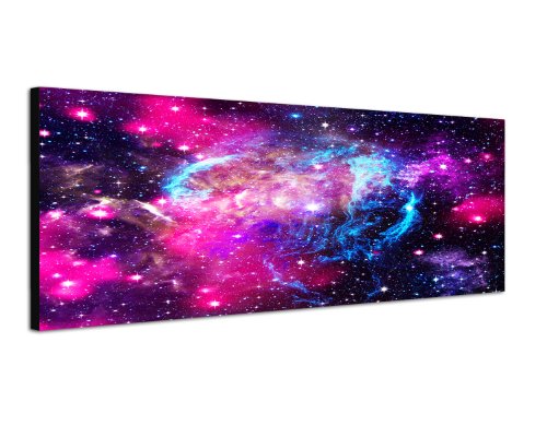 Mystische Welten Space Galaxie 150x50cm Breitbild als Panorama Mystische Welten Space Galaxie 150x50cm Breitbild als Panorama von dutis