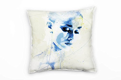 Paul Sinus Art Audrey Hepburn IX Deko Kissen mit Füllung 40x40cm für Couch Sofa Lounge Zierkissen - Dekoration zum Wohlfühlen von Paul Sinus Art