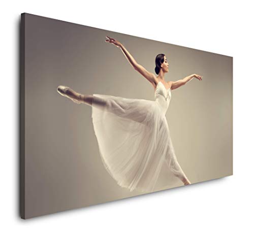 Paul Sinus Art Ballett Tanzen 120x 60cm Panorama Leinwand Bild XXL Format Wandbilder Wohnzimmer Wohnung Deko Kunstdrucke von Paul Sinus Art