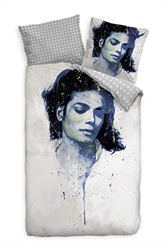 Paul Sinus Art Bettwäsche Set 135x200 cm + 80x80cm Michael Jackson sinniges Motiv Super hochwertige Atmungsaktive Hypoallergen Mikrofaser Bettwäsche Garnitur Paul Sinus Art Bettwäsche Set 135x200 cm + 80x80cm Michael Jackson sinniges Motiv Super hochwertige Atmungsaktive Hypoallergen Mikrofaser Bettwäsche Garnitur von Paul Sinus Art