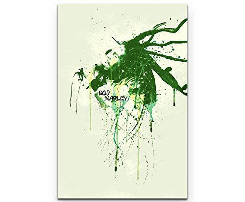 Paul Sinus Art Bob Marley II 90x60cm auf Leinwand gespannt fertig zum aufhängen Paul Sinus Art Bob Marley II 90x60cm auf Leinwand gespannt fertig zum aufhängen von Paul Sinus Art