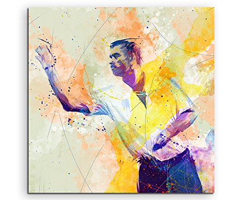 Paul Sinus Art Dart I 60x60cm Wandbild SPORTBILD Aquarell Art tolle Farben Paul Sinus Art Dart I 60x60cm Wandbild SPORTBILD Aquarell Art tolle Farben von Paul Sinus Art