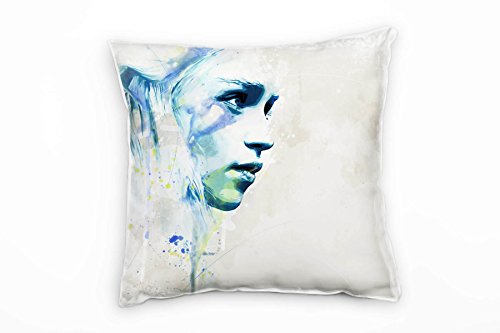 Paul Sinus Art Game of Thrones Khaleesi Deko Kissen Bezug 40x40cm für Couch Sofa Lounge Zierkissen - Dekoration zum Wohlfühlen von Paul Sinus Art