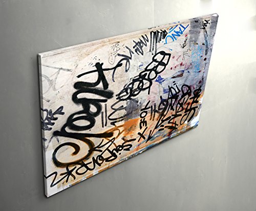 Paul Sinus Art Graffiti - Leinwandbild 120x80cm von Paul Sinus Art