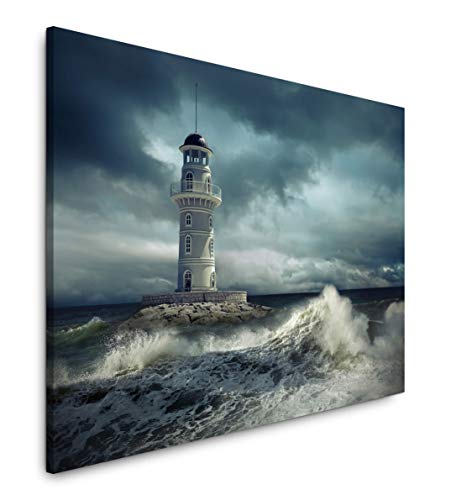 Paul Sinus Art Leuchtturm im Meer 180 x 120 cm Inspirierende Fotokunst in Museums-Qualität für Ihr Zuhause als Wandbild auf Leinwand in XXL Format Paul Sinus Art Leuchtturm im Meer 180 x 120 cm Inspirierende Fotokunst in Museums-Qualität für Ihr Zuhause als Wandbild auf Leinwand in XXL Format von Paul Sinus Art