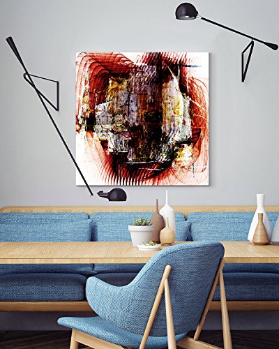 Paul Sinus Art My Love - 60x60cm Wandbild modern zeitlos und stilvoll von Paul Sinus Art