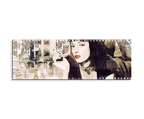 Paul Sinus Art PULP FICTION Collage Hochwertiger Kunstdruck als Wandbild. (50x150cm) von Paul Sinus Art