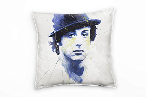 Paul Sinus Art Rocky Sylvester Stallone Deko Kissen mit Füllung 40x40cm für Couch Sofa Lounge Zierkissen - Dekoration zum Wohlfühlen von Paul Sinus Art