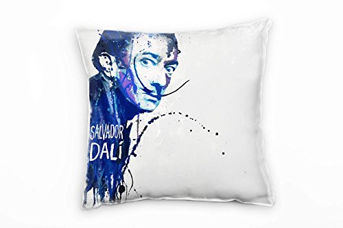 Paul Sinus Art Salvador Dali Deko Kissen mit Füllung 40x40cm für Couch Sofa Lounge Zierkissen - Dekoration zum Wohlfühlen von Paul Sinus Art