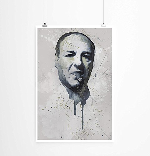 Paul Sinus Art Tony Soprano 90x60cm auf Masterclass Metallic Pearl High Gloss Photo Paper Paul Sinus Art Tony Soprano 90x60cm auf Masterclass Metallic Pearl High Gloss Photo Paper von Paul Sinus Art