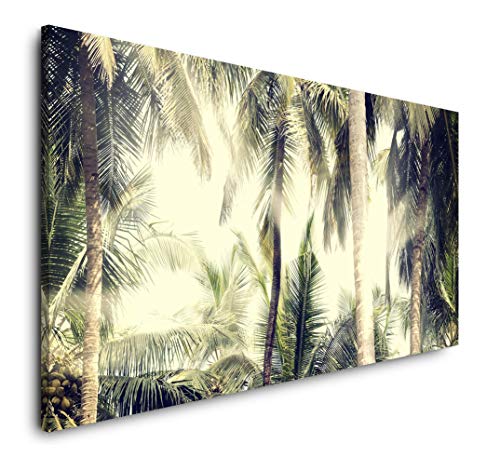 Paul Sinus Art Vintage Natur Hintergrund 120x 60cm Panorama Leinwand Bild XXL Format Wandbilder Wohnzimmer Wohnung Deko Kunstdrucke von Paul Sinus Art