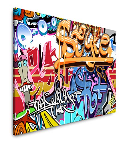 Paul Sinus Art Wand mit Graffiti 150 x 100 cm Inspirierende Fotokunst in Museums-Qualität für Ihr Zuhause als Wandbild auf Leinwand in XXL Format Paul Sinus Art Wand mit Graffiti 150 x 100 cm Inspirierende Fotokunst in Museums-Qualität für Ihr Zuhause als Wandbild auf Leinwand in XXL Format von Paul Sinus Art