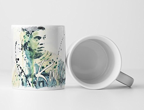 Ronaldinho Tasse als Geschenk, Design Sinus Art von Paul Sinus Art