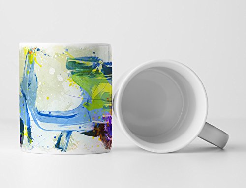 Vespa Tasse als Geschenk, Design Sinus Art von Paul Sinus Art