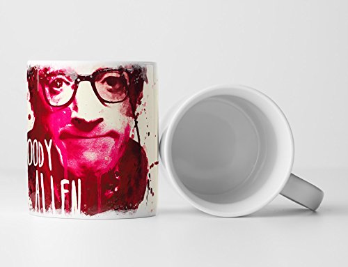 Woody-Allen Tasse als Geschenk, Design Sinus Art von Paul Sinus Art