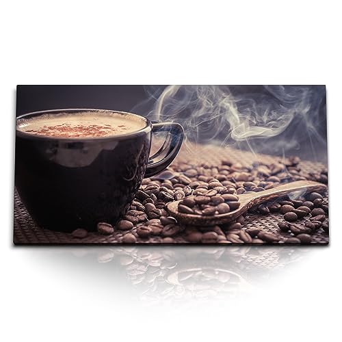 Kunstdruck Bilder 120x60cm Kaffee Kaffeebohnen Kaffeetasse Küche Pausenraum Kunstdruck Bilder 120x60cm Kaffee Kaffeebohnen Kaffeetasse Küche Pausenraum von Paul Sinus