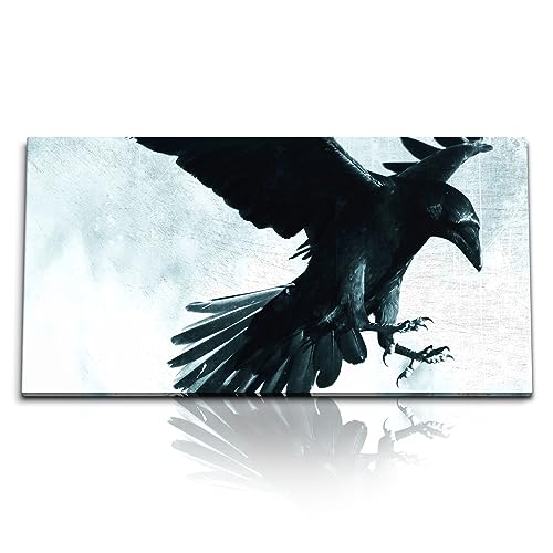 Paul Sinus Kunstdruck Bilder 120x60cm Rabe Krähe schwarzer Vogel Kunstvoll Paul Sinus Kunstdruck Bilder 120x60cm Rabe Krähe schwarzer Vogel Kunstvoll von Paul Sinus