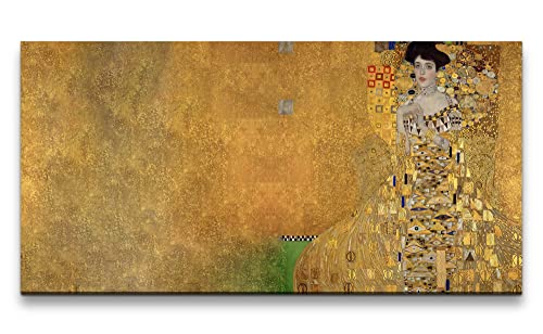 Paul Sinus Remaster 120x60cm Gustav Klimt's Adele Bloch-Bauer I Gold Dekorativ Vintage Berühmt von Paul Sinus