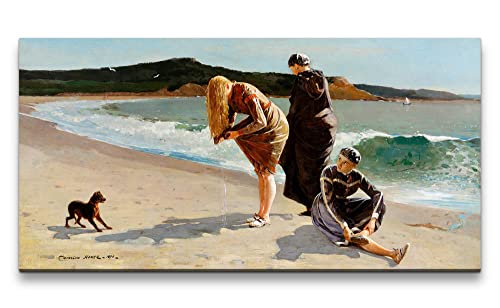 Paul Sinus Remaster 120x60cm Winslow Homer weltberühmtes Wandbild Eagle Head Manchester Strandszene von Paul Sinus