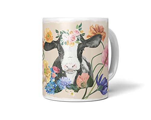 Paul Sinus Tasse Porzellan Tier Motiv süßes Kalb Blumen Blüten Natur Farbenfroh Paul Sinus Tasse Porzellan Tier Motiv süßes Kalb Blumen Blüten Natur Farbenfroh von Paul Sinus