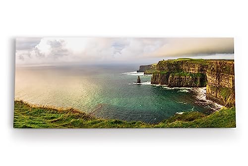 Paul Sinus Wandbild 120x50cm Cliffs of Moher Irland Kliffküste Küste Meer Natur von Paul Sinus