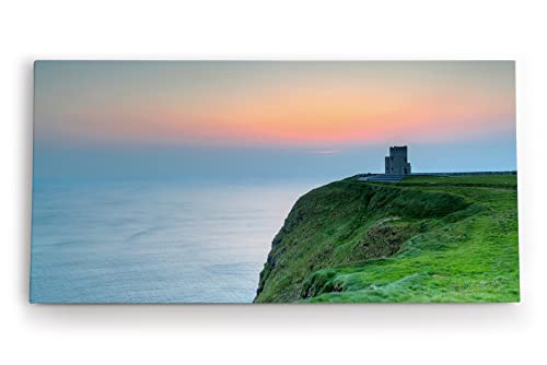 Paul Sinus Wandbild 120x60cm Cliffs of Moher Irland Klippen Meer Küste Wachturm von Paul Sinus