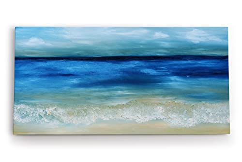 Paul Sinus Wandbild 120x60cm Meer Strand Horizont Himmel Abstrakt Wellen von Paul Sinus